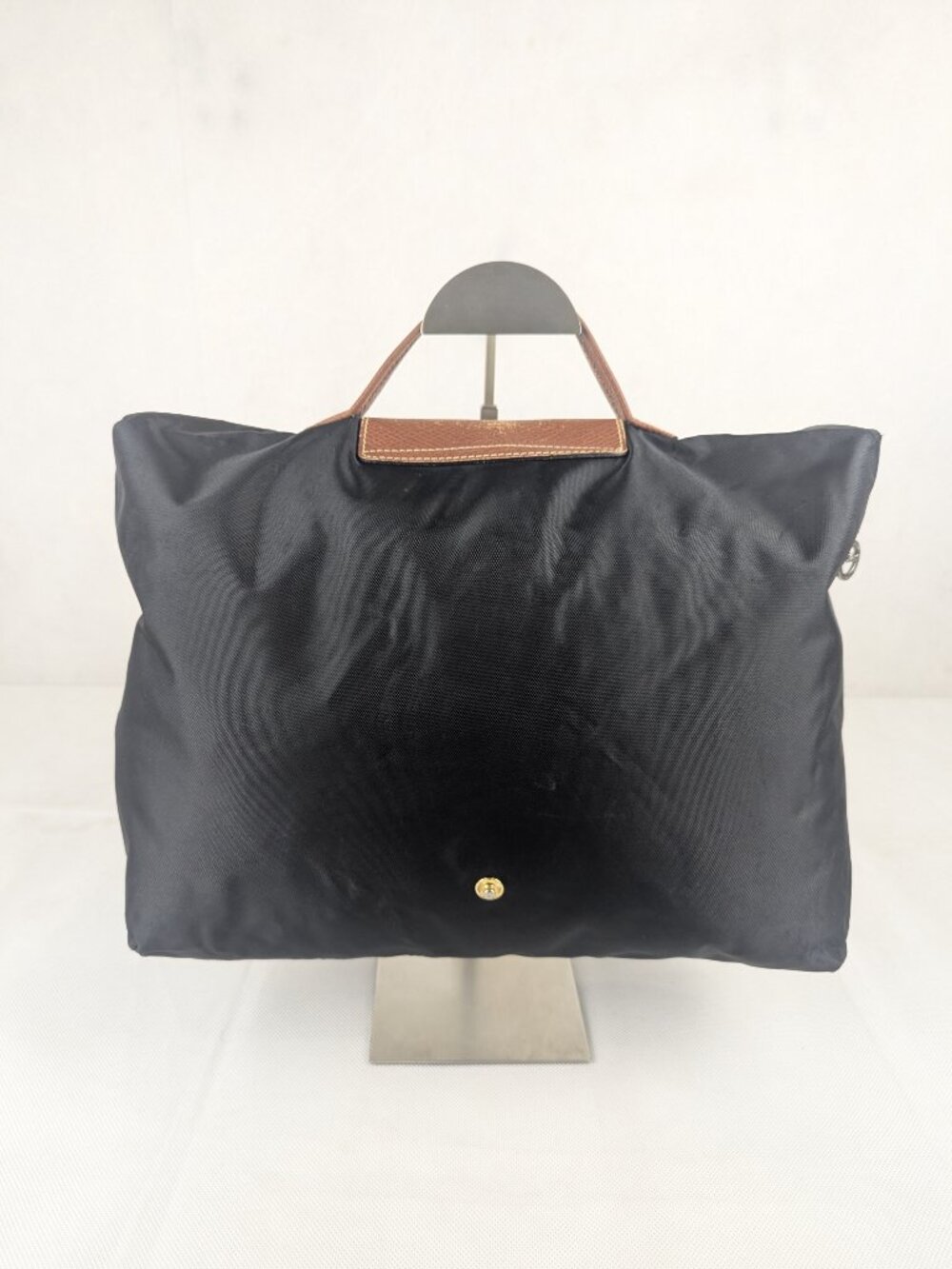 Longchamp Le Pliage Original Nylon Briefcase Bag Black Made in China - Picture 2 of 14
